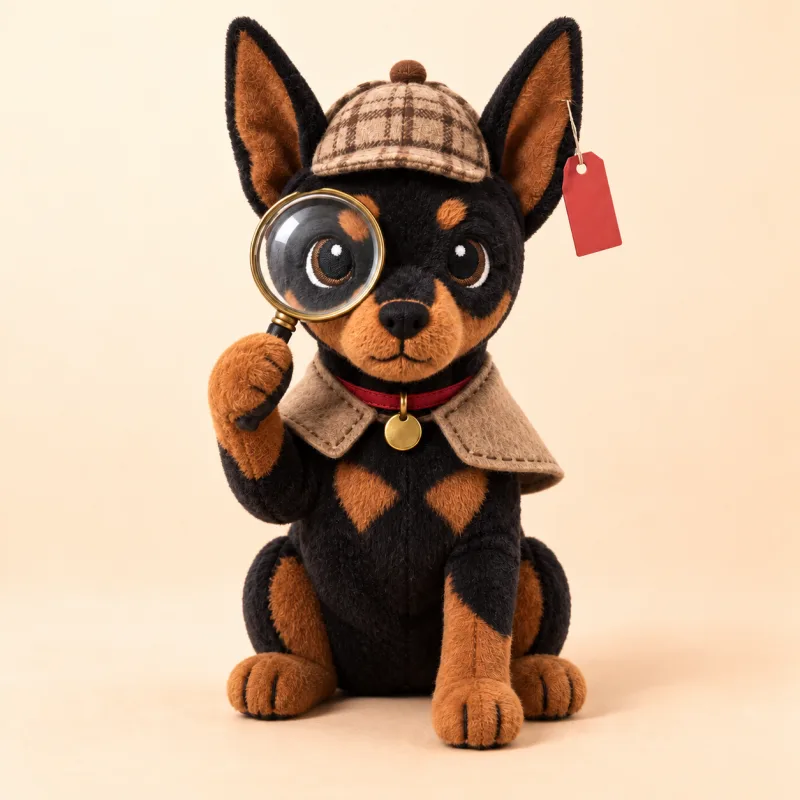 Detective Rocko plush