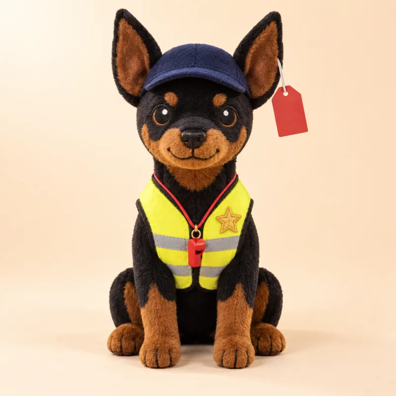 Officer Rocko plush